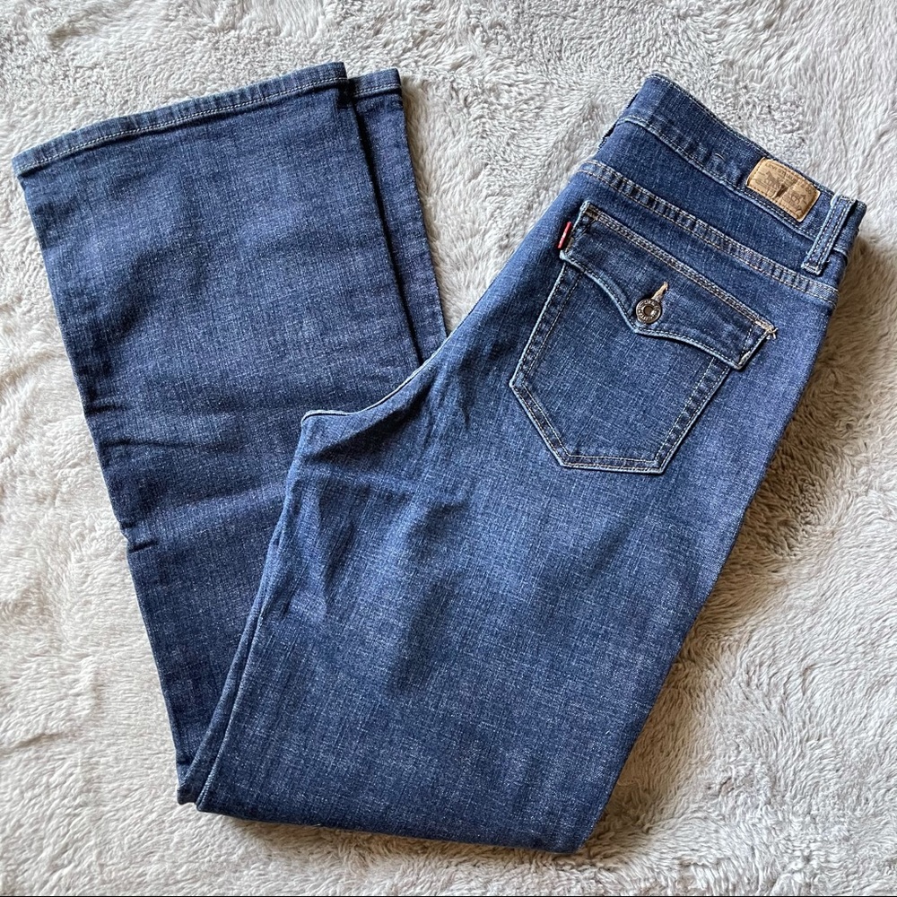 Levi's 512 Women's Bootcut High Rise Jeans 12